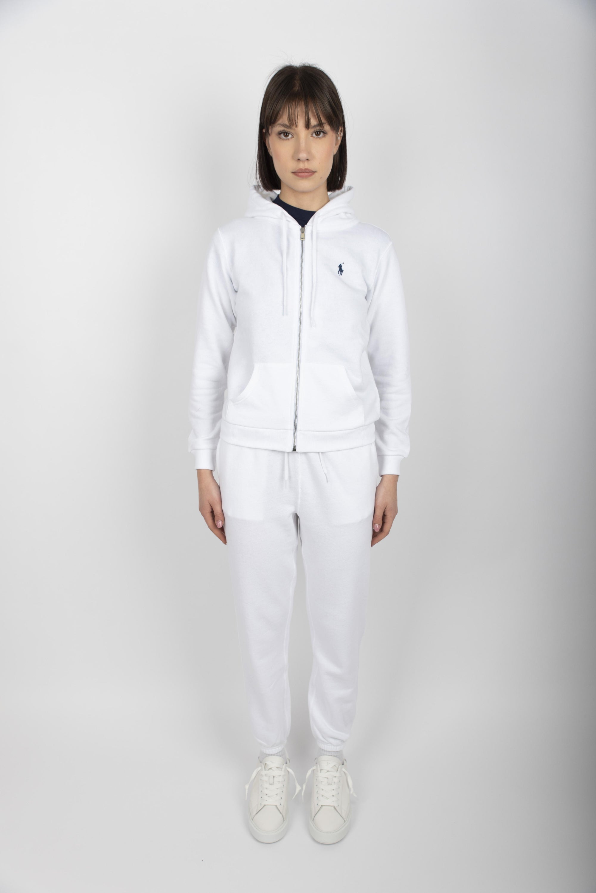 Pantaloni sportivi in felpa white 211935585 010 POLO RALPH LAUREN 