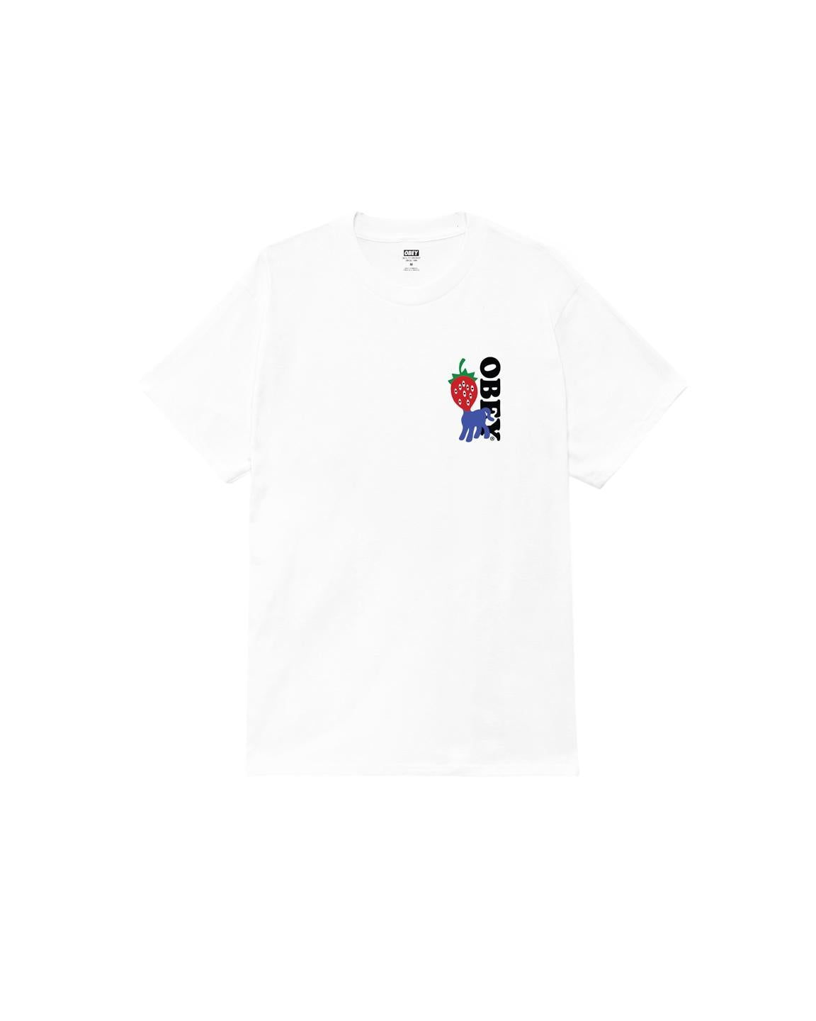 T-shirt girocollo 165264054 WHT OBEY 