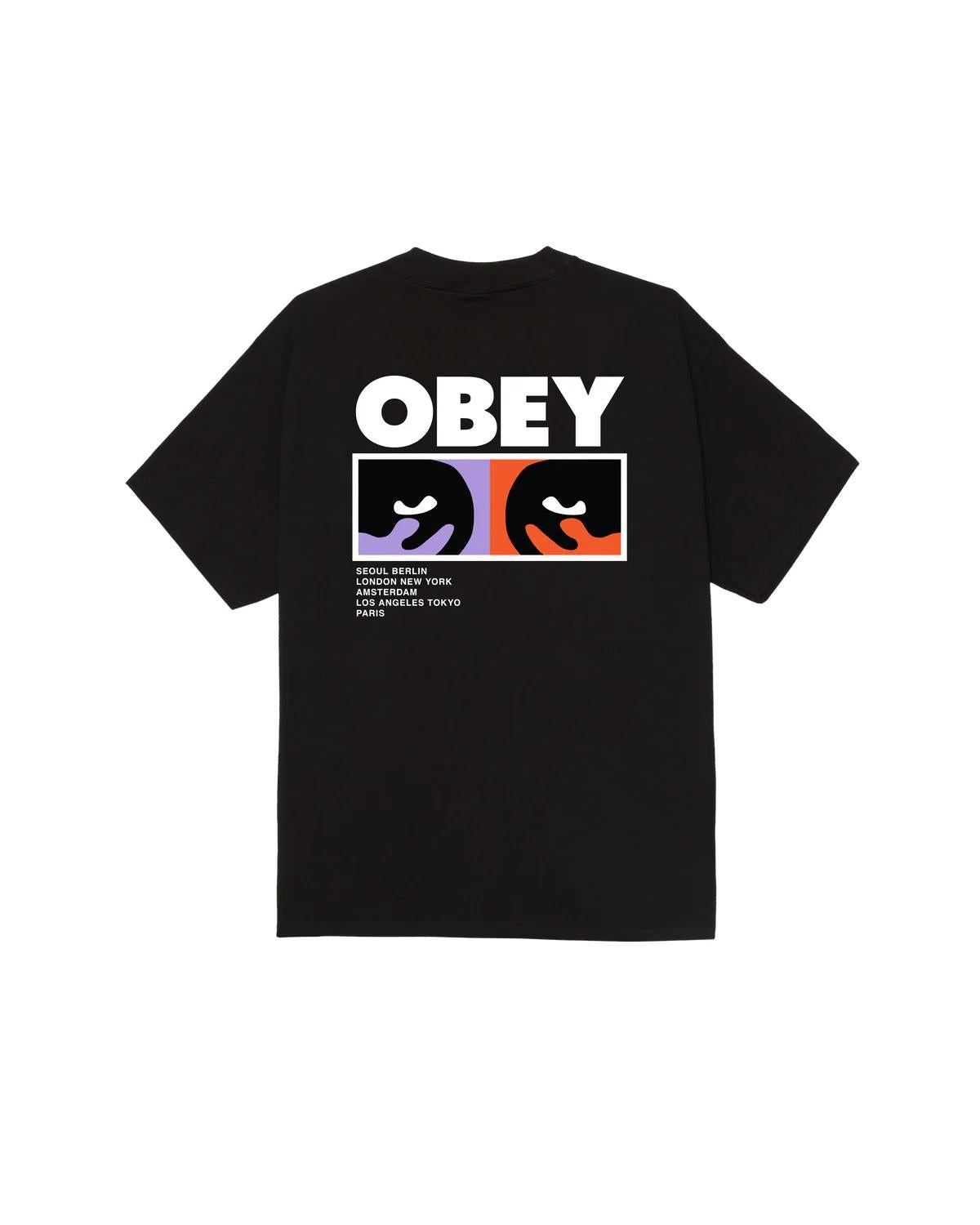 Always watching classic t-shirt 165264344 BLK OBEY 
