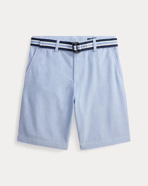 Short Oxford in cotone con cintura 322963291 502 POLO RALPH LAUREN 