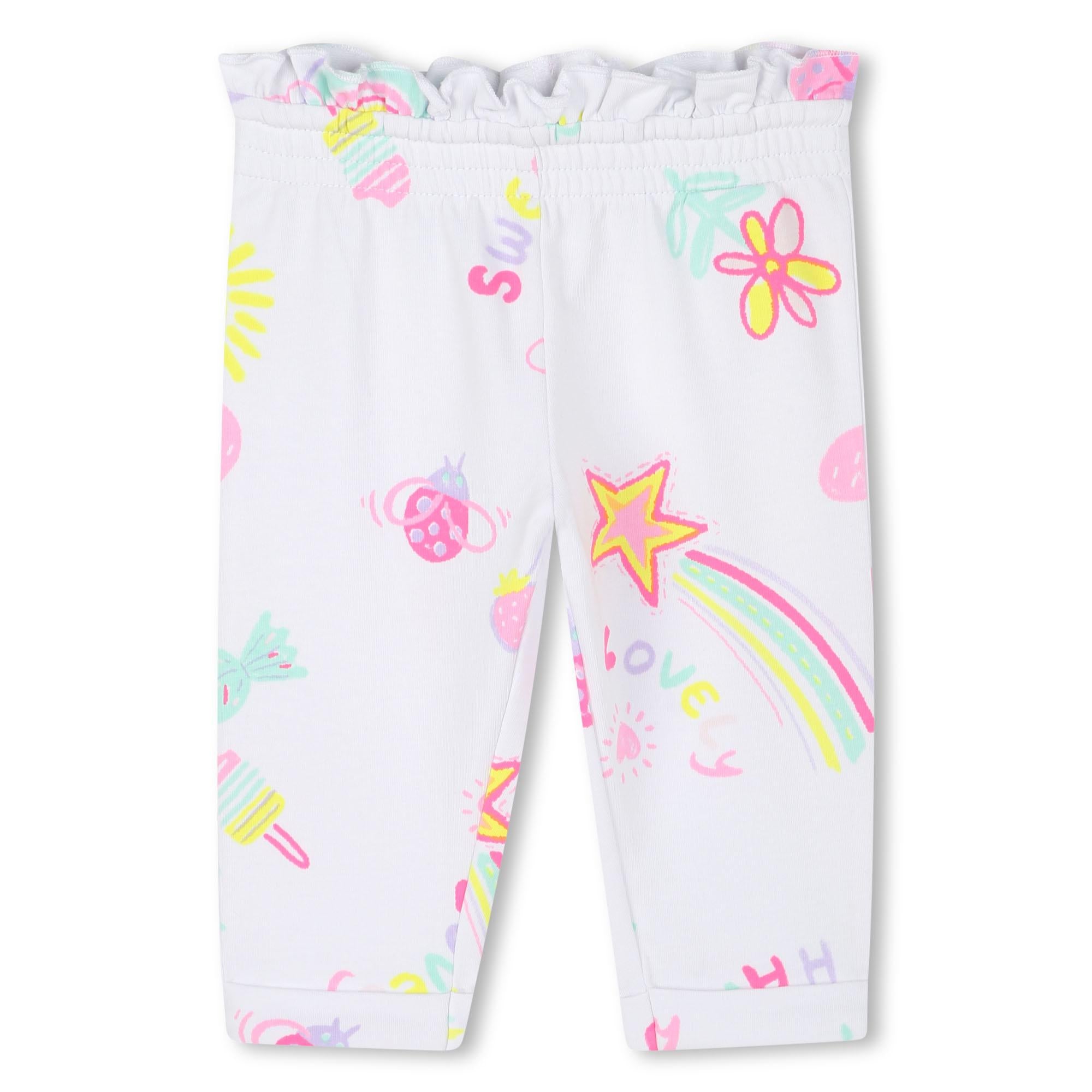 Set da jogging stampato U21018 10PA BILLIEBLUSH 