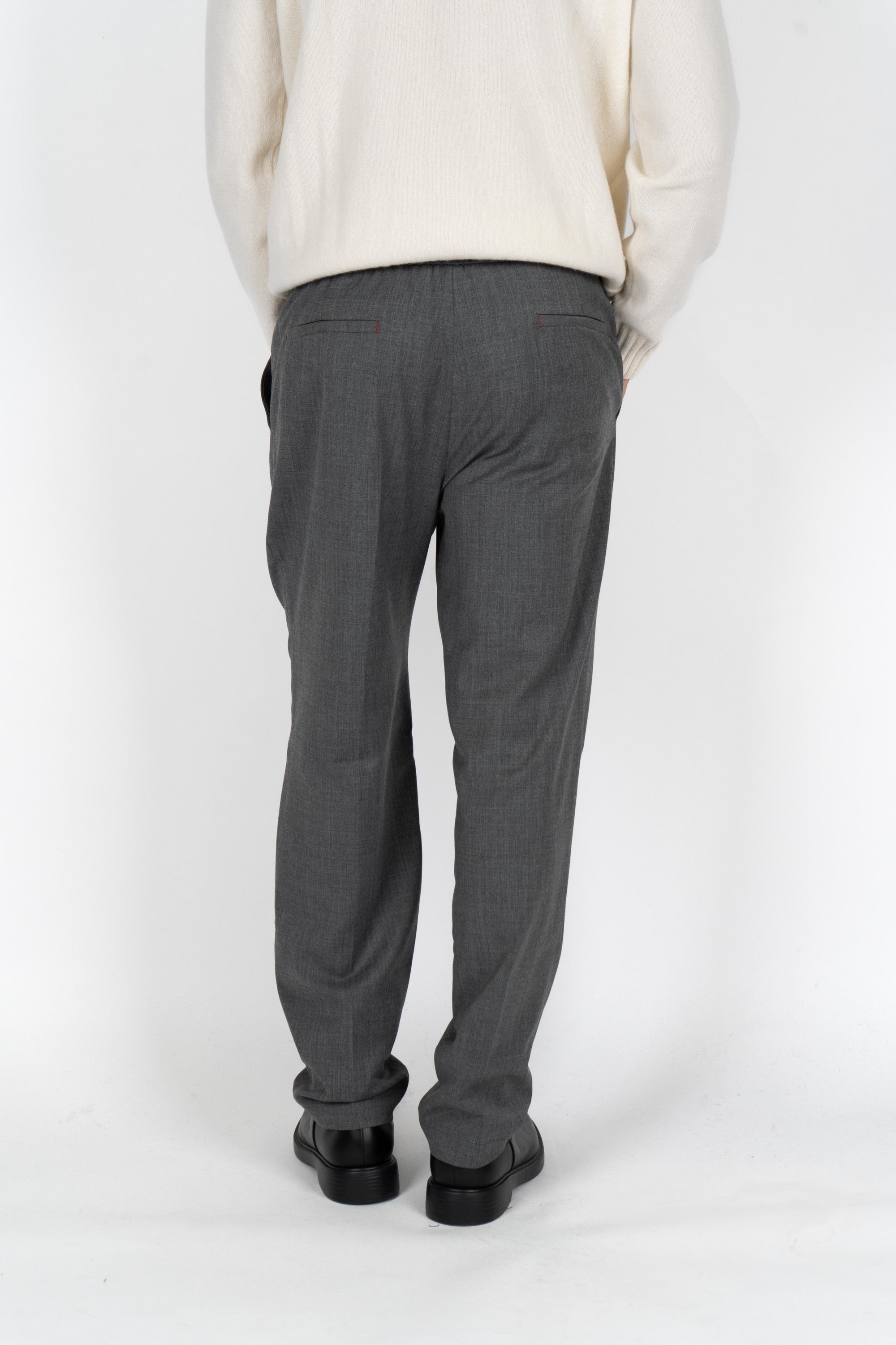 Pantalone con pinces B6F0036 FU95M AMARANTO 