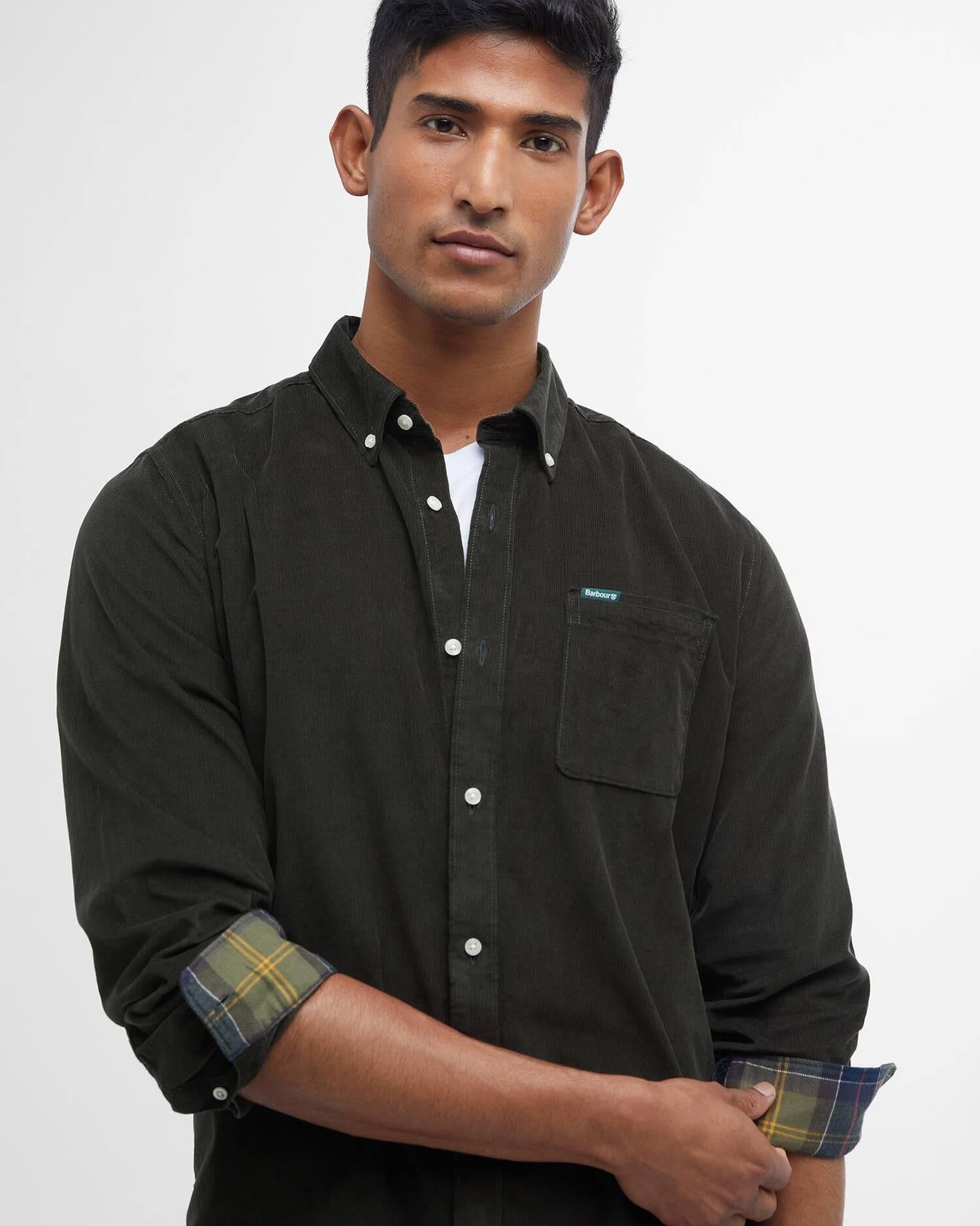 Camicia Ramsey taglio sartoriale MSH5001 GN91 BARBOUR 