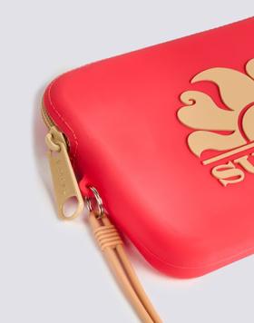 Mini pochette in gomma con logo AW748ABSL100 A8701 SUNDEK 