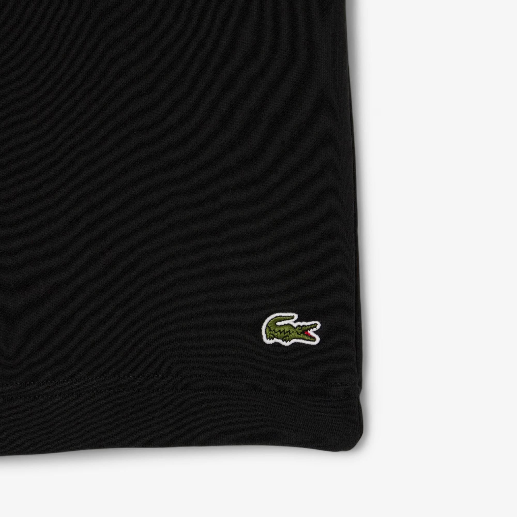 Shorts in tessuto felpato regular fit GH9860 031 LACOSTE 