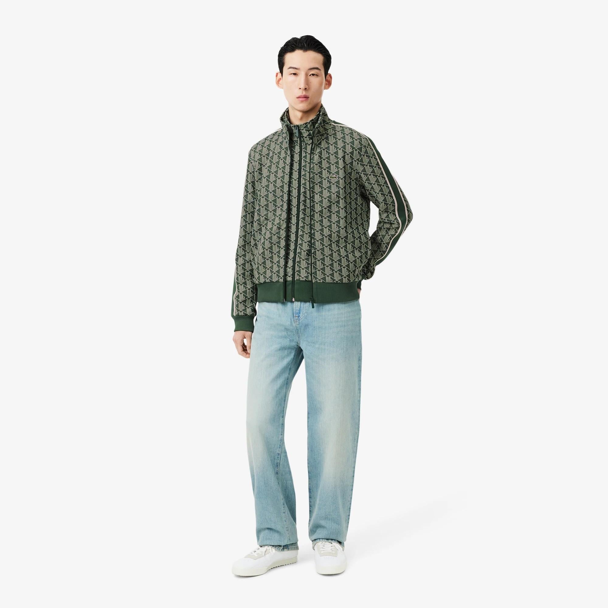 Giacca della tuta in jacquard con zip Paris SH1368 D1R LACOSTE 