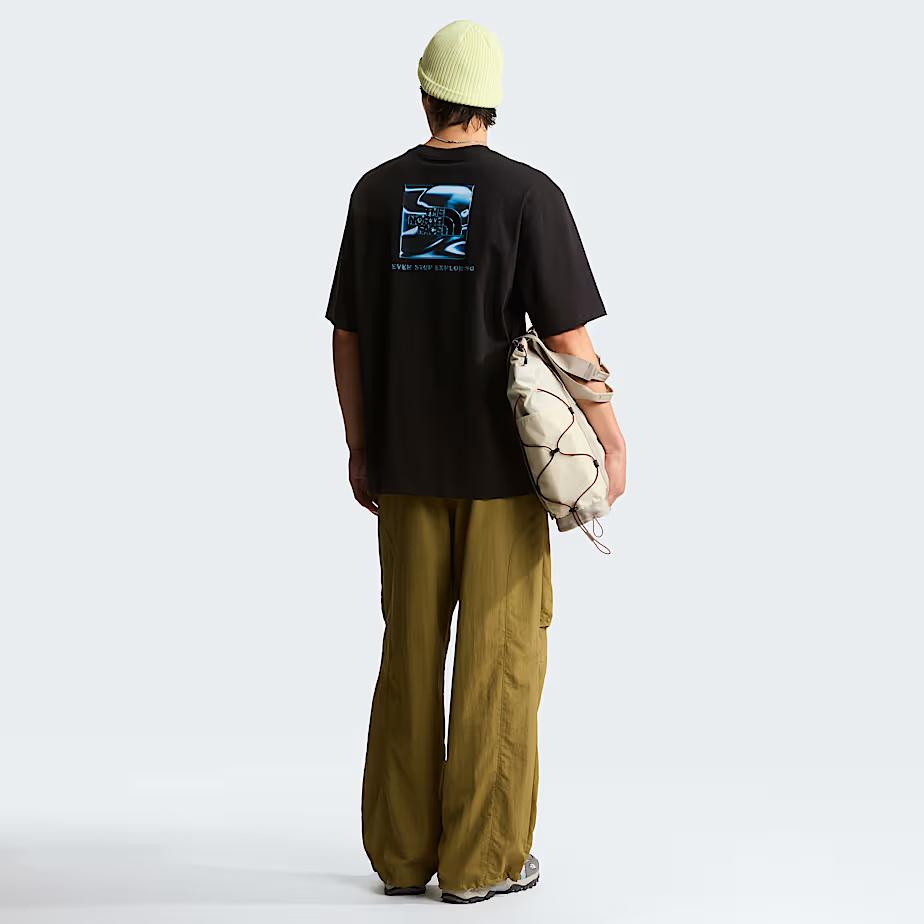 T-shirt Liquid NSE Box Oversized Graphic NF0A8G9W JK31 THE NORTH FACE 