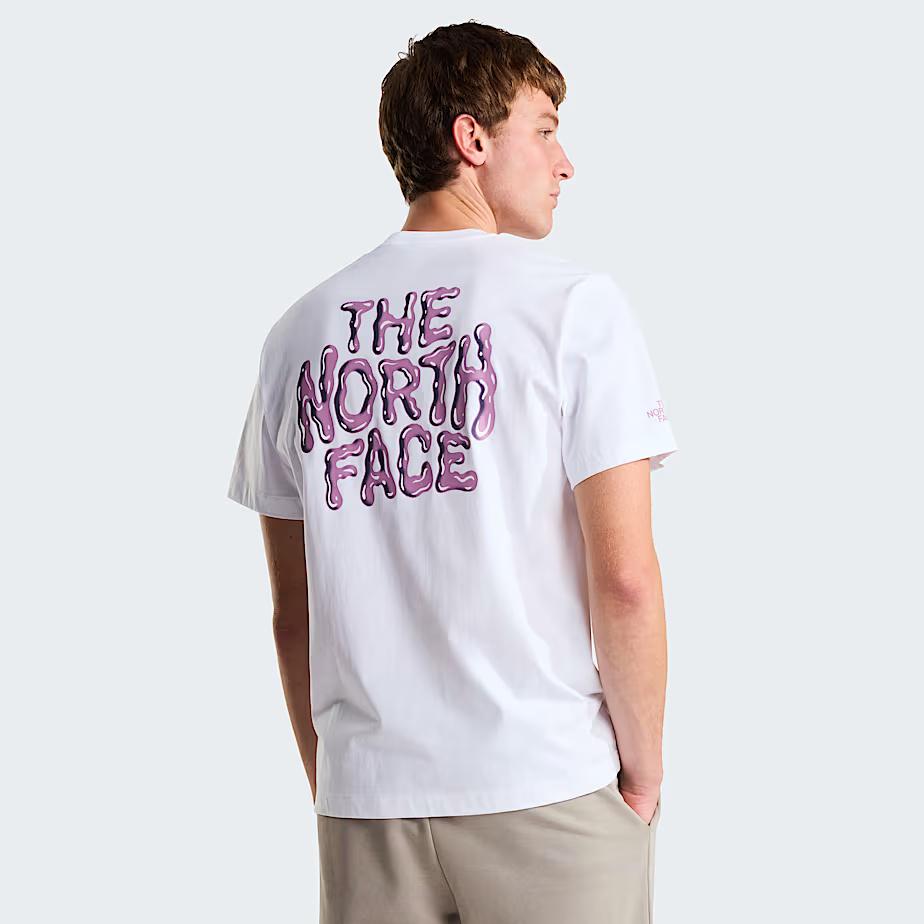T-shirt Drip Logo Relaxed con grafica NF0A8GAB FN41 THE NORTH FACE 