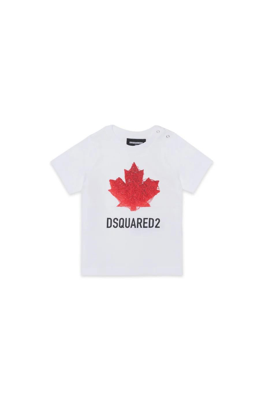 T-shirt con logo DQ3278D00XM DQ100 DSQUARED2 