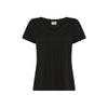 T-shirt con scollo a V in cotone