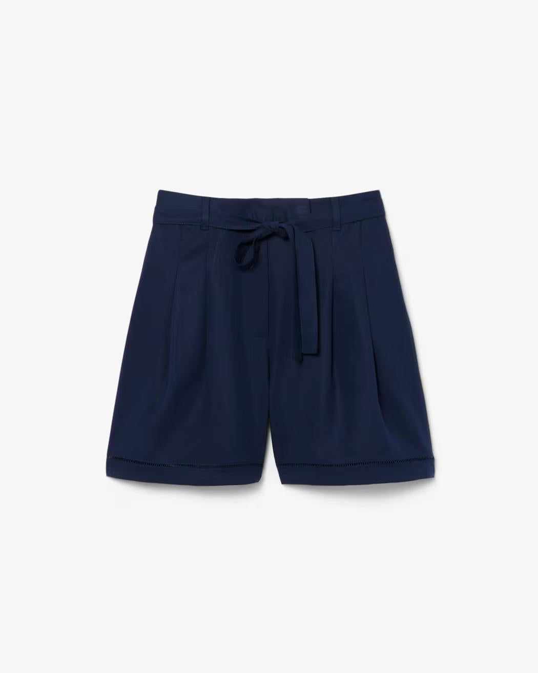 Bermuda oversize in misto lino fluido FF1026 166 LACOSTE 