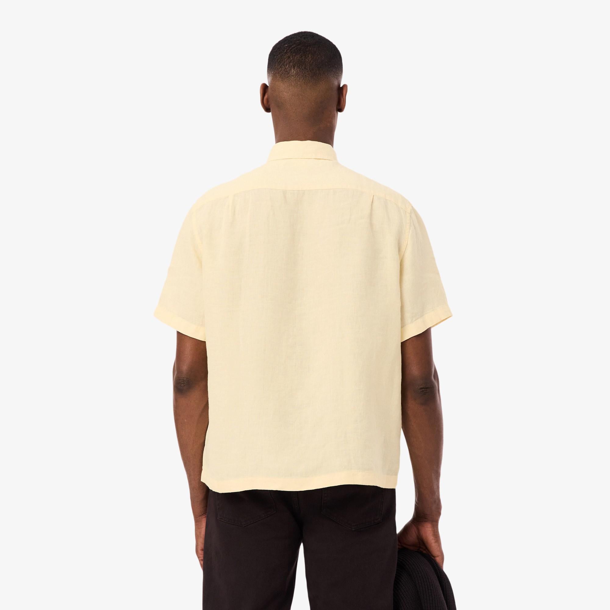 Camicia relaxed fit in lino CH2339 056 LACOSTE 