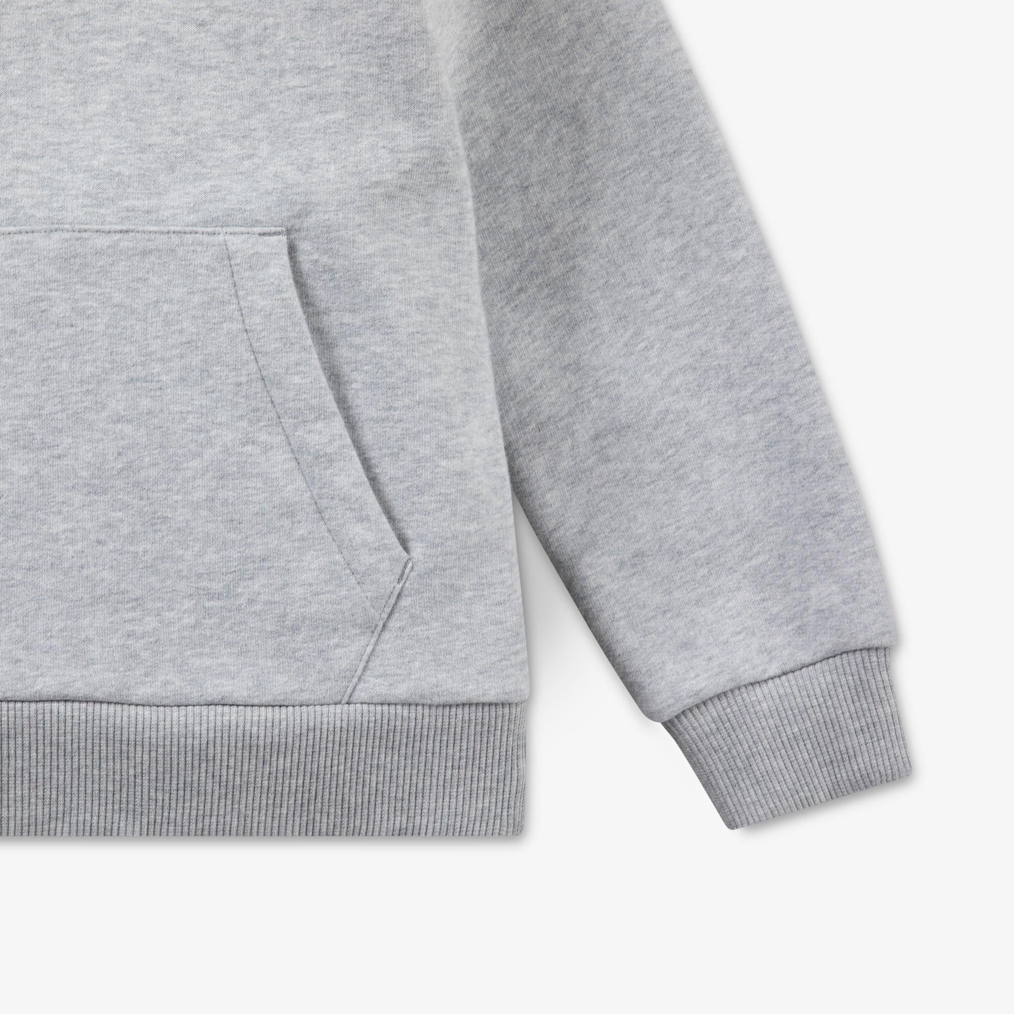 Felpa con cappuccio e tasca a marsupio 847028 GH0 LACOSTE 