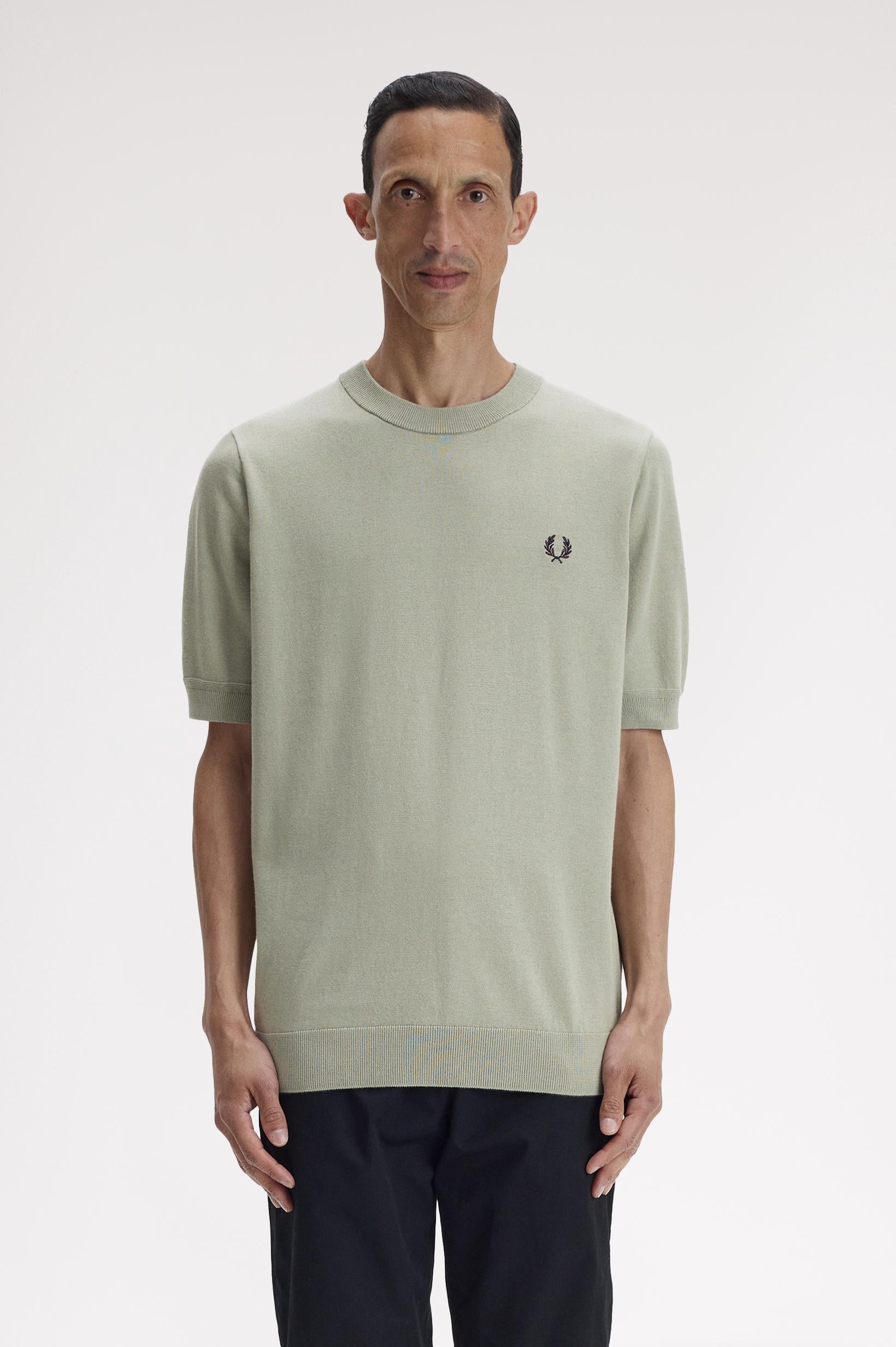 T-shirt in maglia K232257 M37 FRED PERRY 
