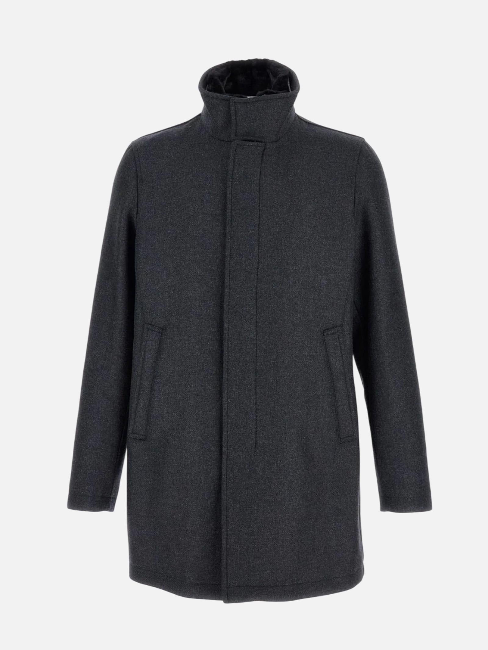 Carcoat in easy wool e light faux fur CA000214U33432R 9490 HERNO 