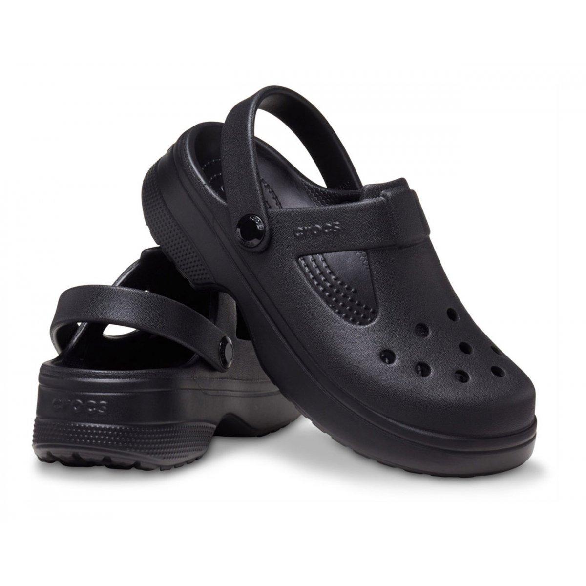 Classic Mary Jane Clog Bambino Black  CR210615 BLK CROCS 