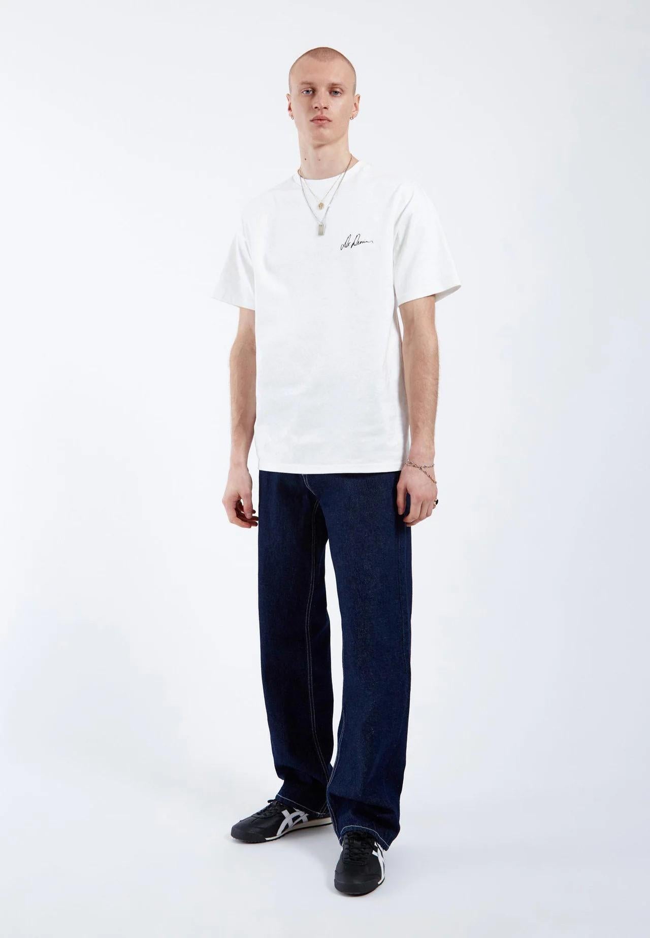 Omar - Stream Rinse Contrast 2110102 L94 DR. DENIM 