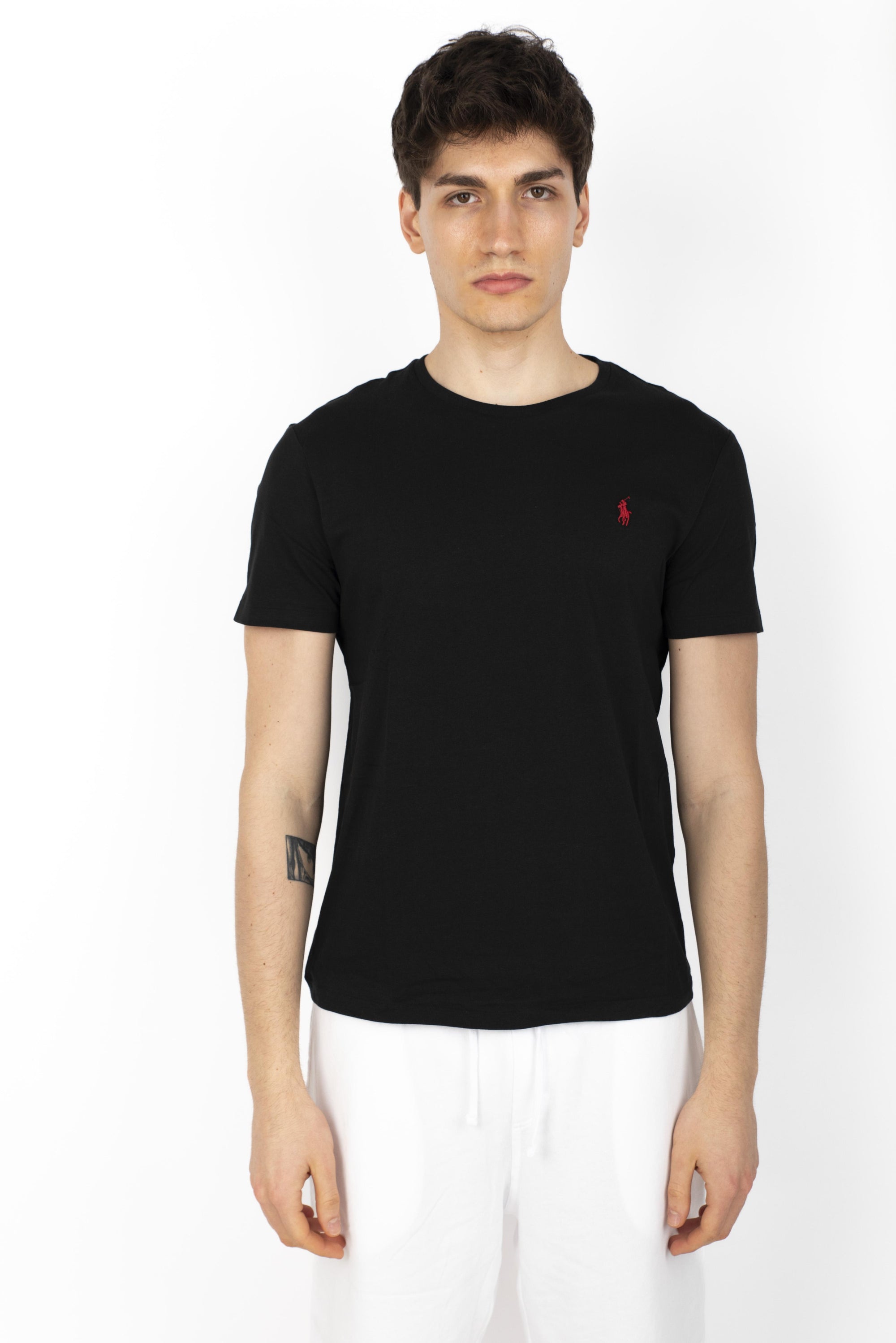 Maglietta in jersey Custom Slim-Fit black 710680785 001 POLO RALPH LAUREN 