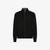 Cardigan in misto cashmere con zip