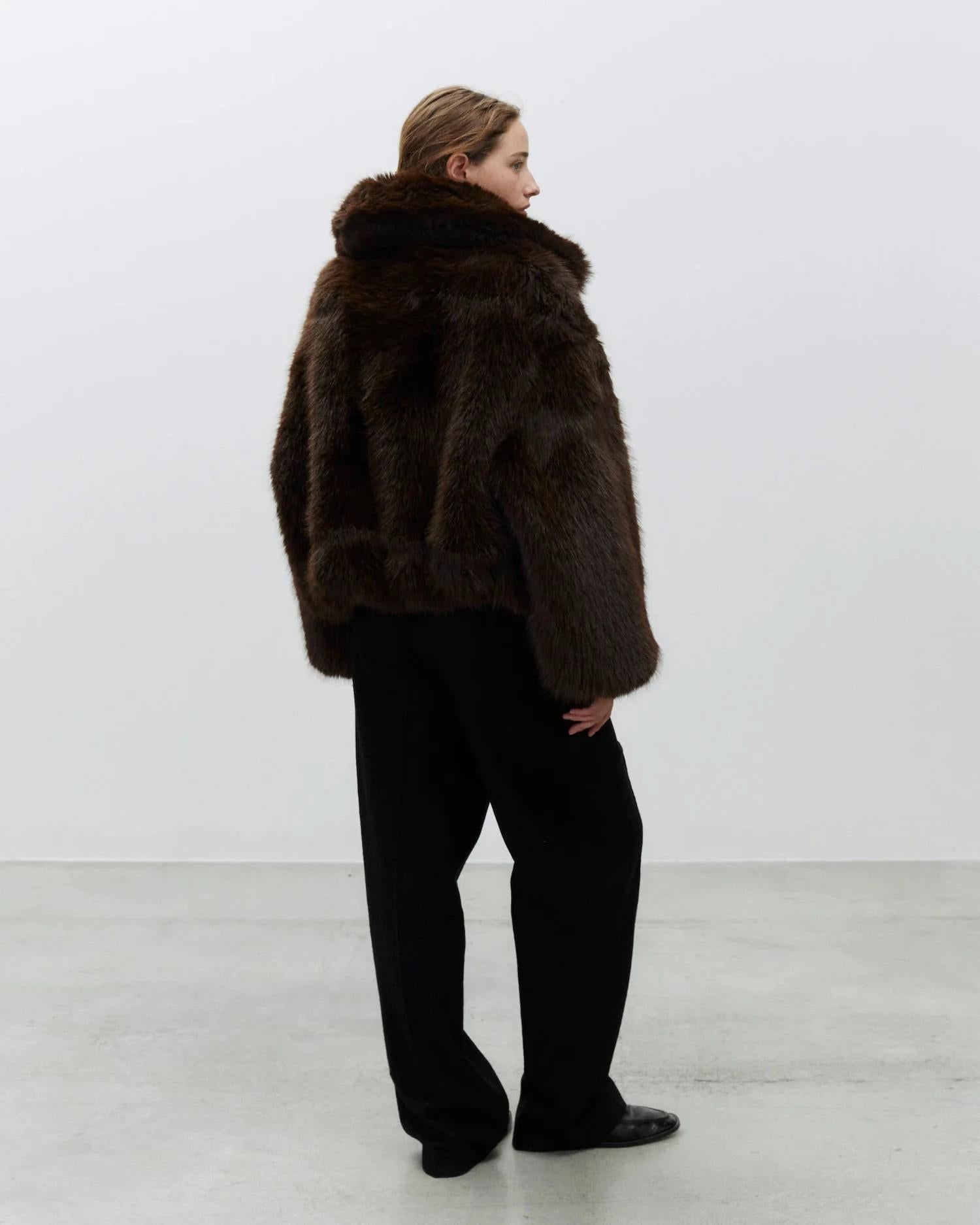 Bomberino eco fur 165934 CHOCO ALYSI CHOCOLAT 
