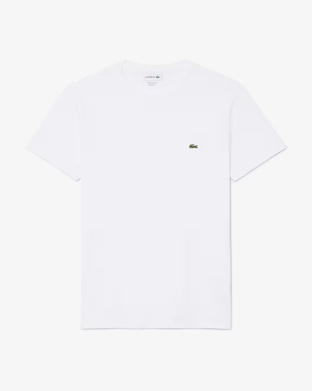 T-shirt in cotone Pima TH6709 001 LACOSTE 