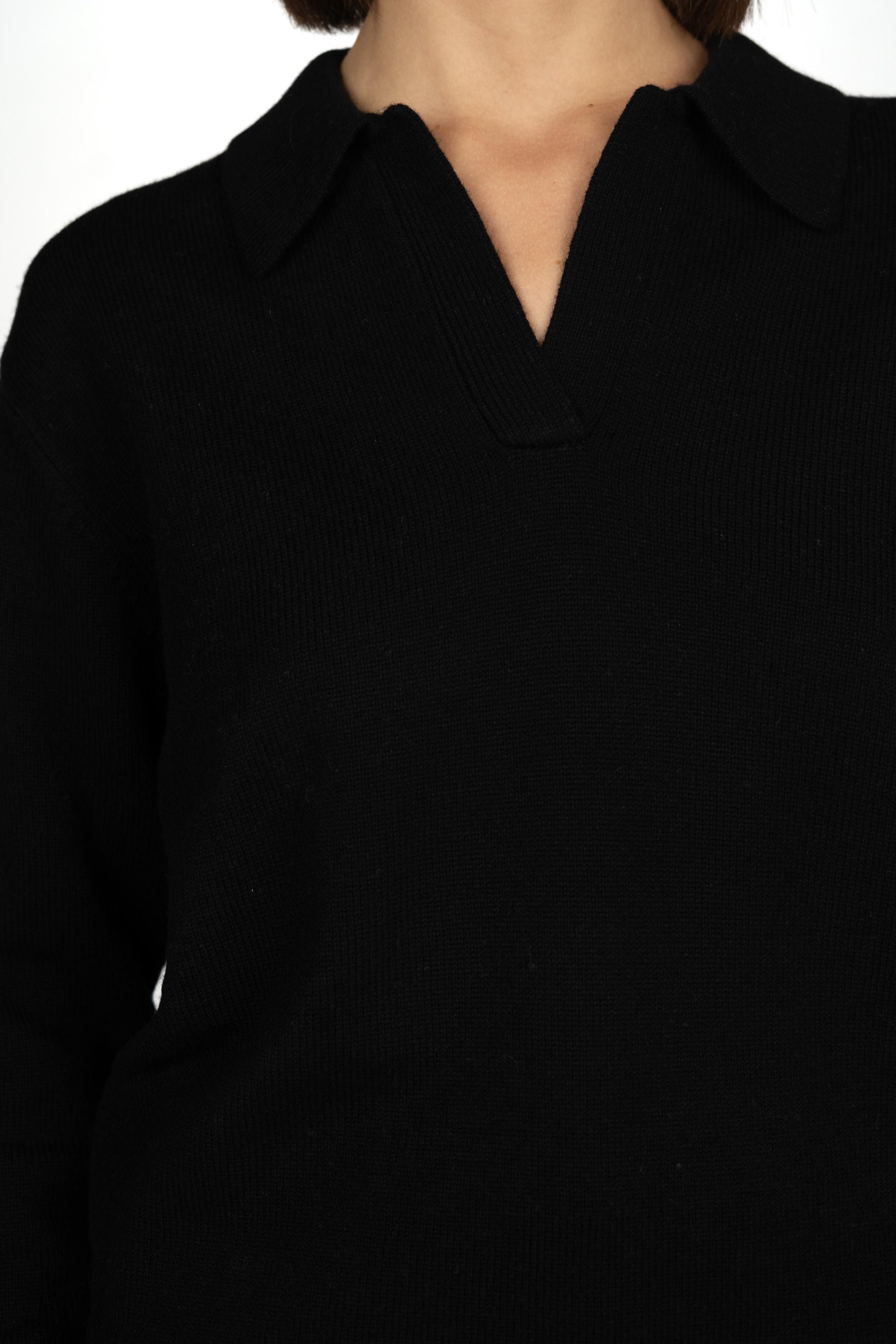 Maglione Eze con collo polo EZE0003 00037I MC2 SAINT BARTH 