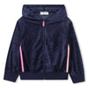 Cardigan in velluto lucido
