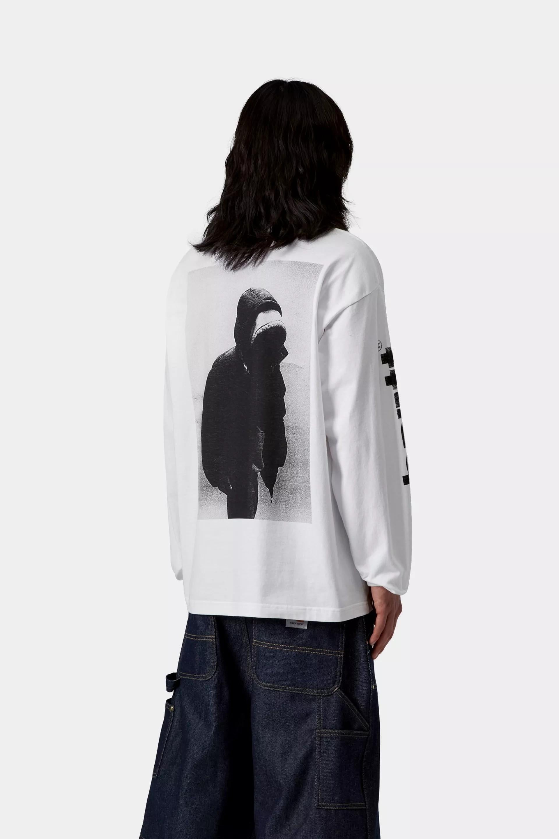 L/S Archive Script T-Shirt I036002 02XX CARHARTT WIP 
