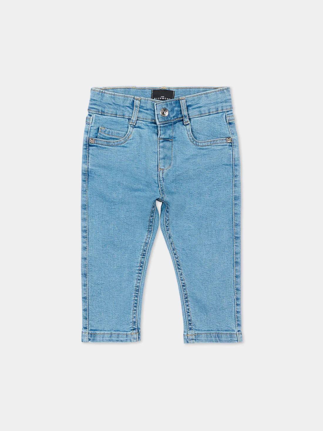 Jeans denim con ricamo RIP26106JE DBLUELIGHT RICHMOND 