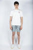 T-shirt in cotone con ricamo One Piece Luffy bianco Special Edition