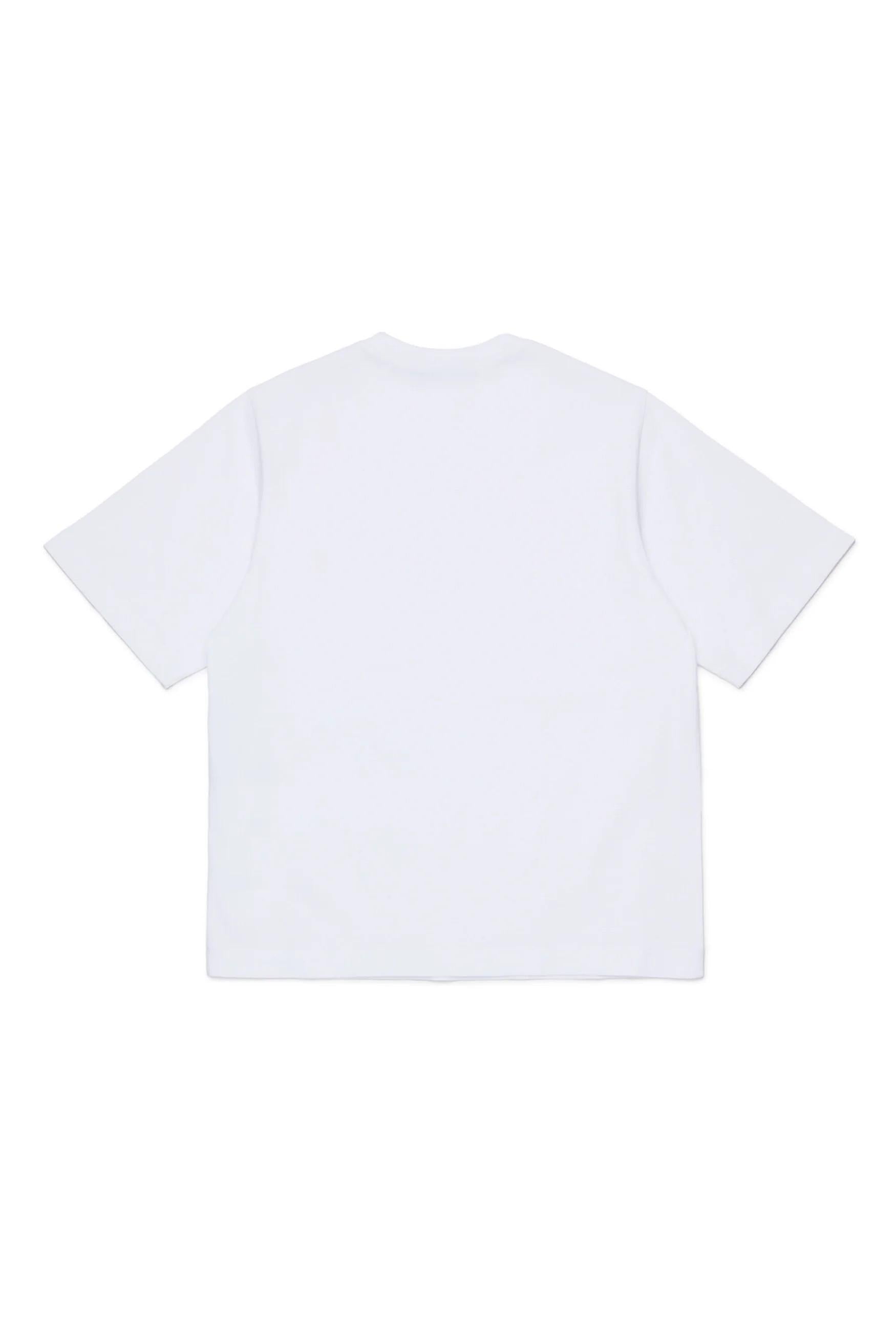 T-shirt con logo perline DQ2996D00MM DQ100 DSQUARED2 