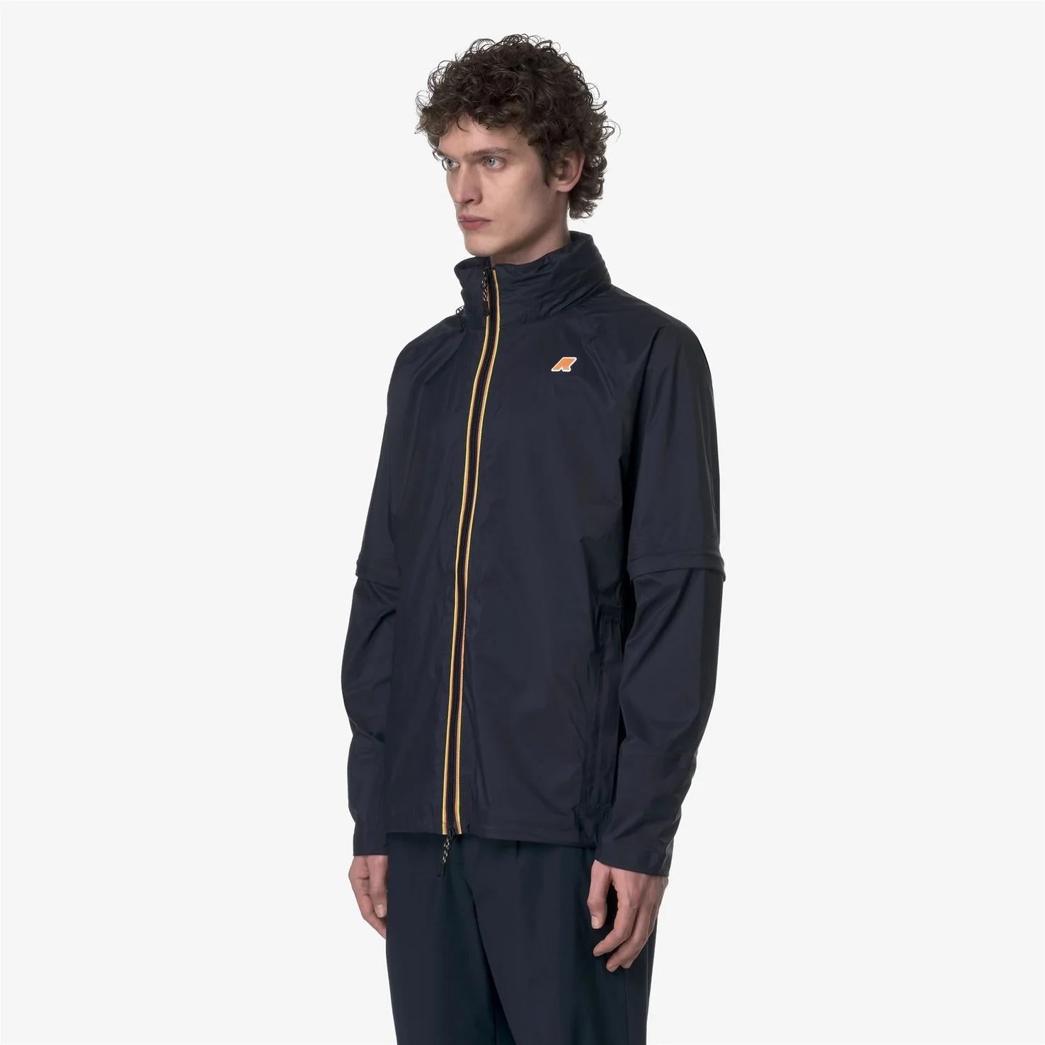 Giacca Mid da Golf Uomo Blu con Tessuto Impermeabile e Traspirante K11618W K89 K-WAY 