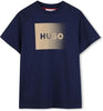 T-shirt con logo a motivo
