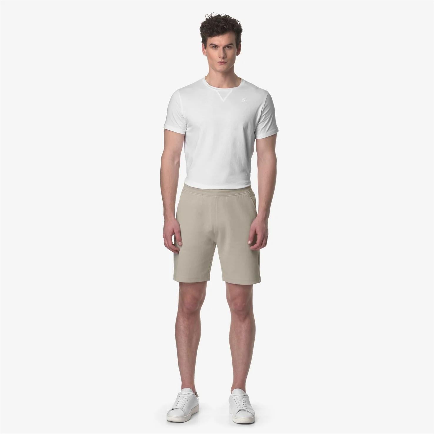 Pantaloni Corti Sportivi Uomo Beige K2122XW 634 K-WAY 