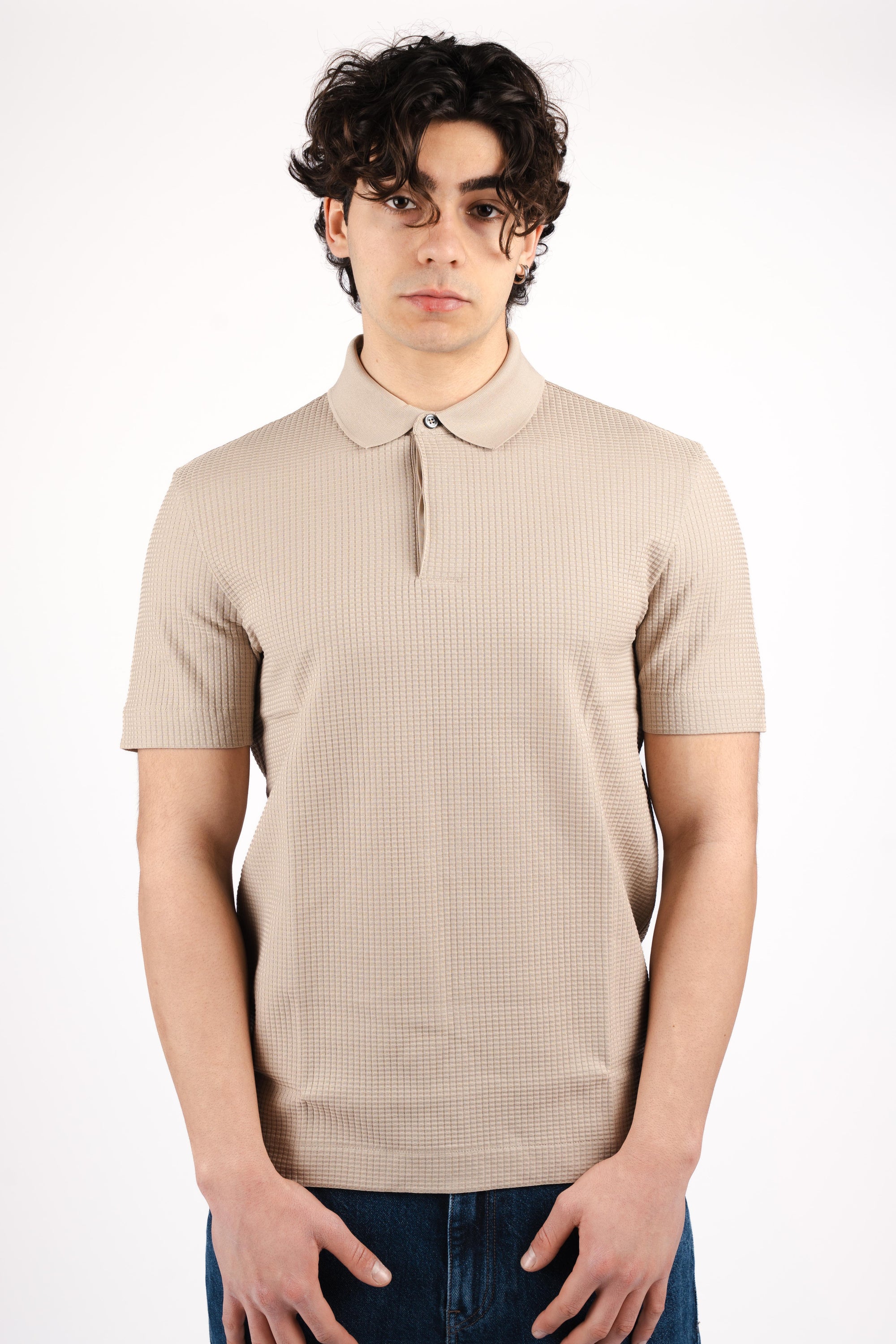Polo in maglia 50559689 286 BOSS 