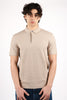 Knitted polo shirt