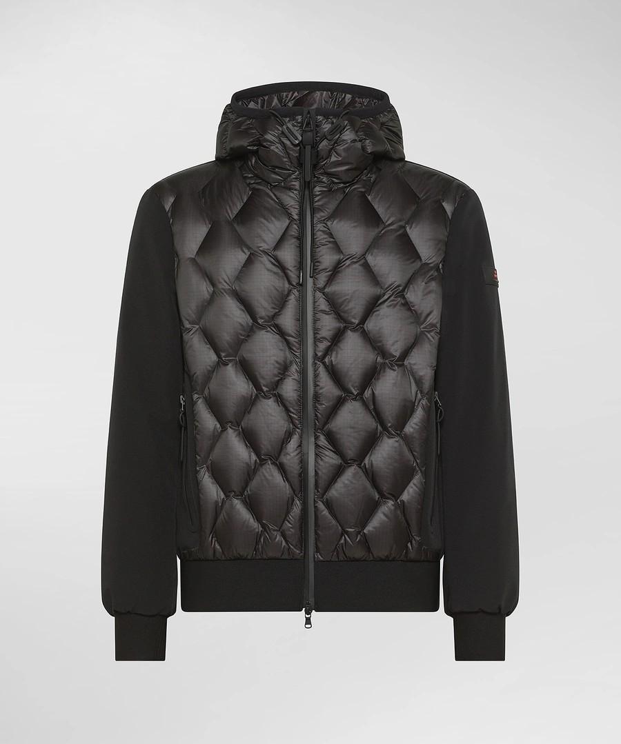 Bomber con trapunta geometrica koons kj bmat PEU5207 NER PEUTEREY 