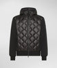 Koons kj bmat geometric quilt bomber jacket