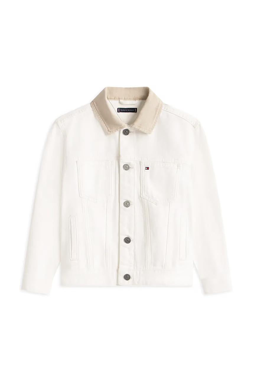 Giacca in denim KB0KB10082T 1CD TOMMY HILFIGER 