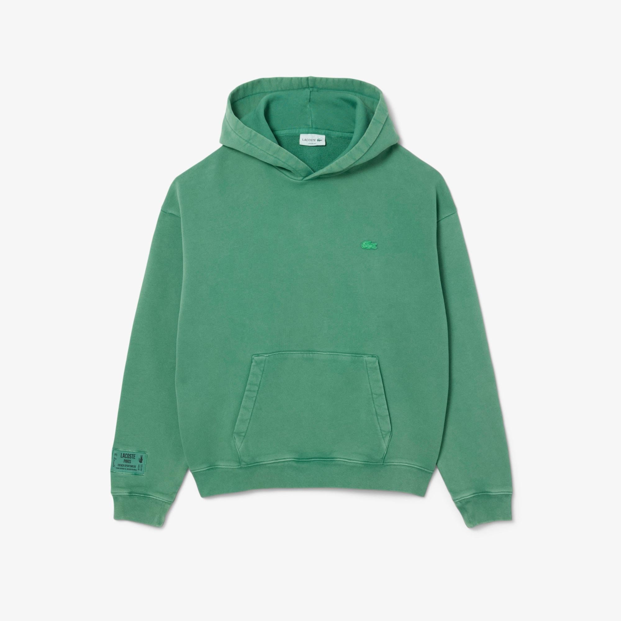 Felpa con cappuccio in cotone felpato SH9905 132 LACOSTE 