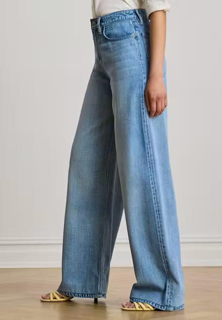 Rigid Denim Pants 200P08996 001 LAUREN 