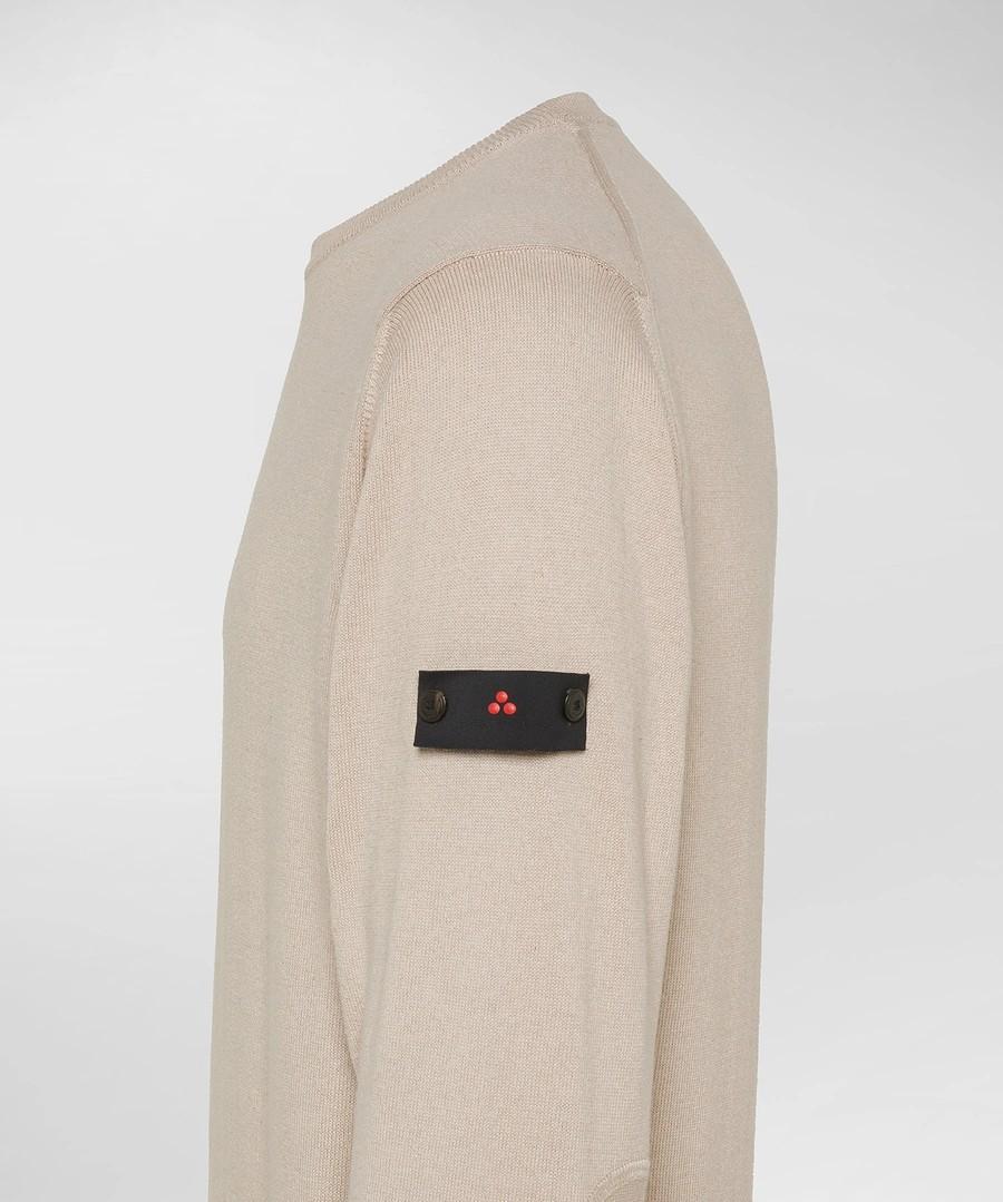 Maglione in lana e cotone exmoor 07 PEU5611 388 PEUTEREY 