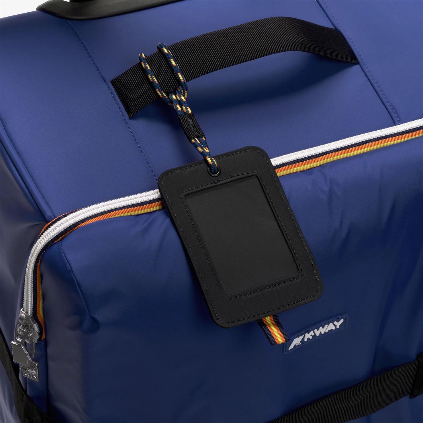 Borsa da Viaggio Trolley Unisex Blu con Base Rinforzata K2128NW Y17 K-WAY ACCESSORIES 
