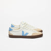 Volley Leather White Aqua Bark