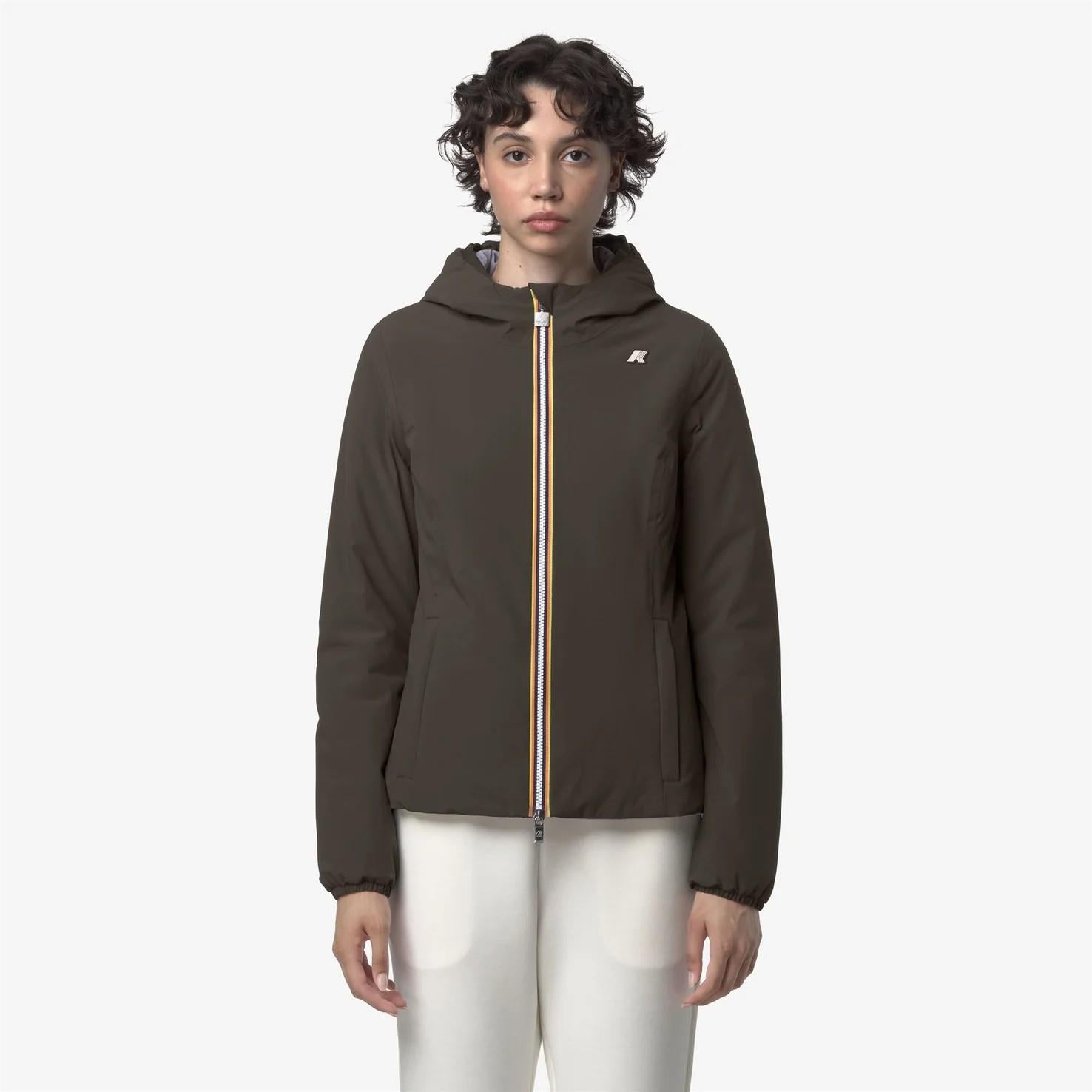 Giubbino lily st warm reversible K6128TW B3Q K-WAY 