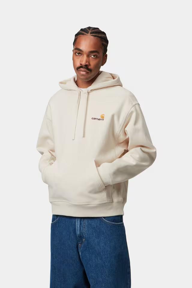 Hooded American Script Sweatshirt I028279 05XX CARHARTT WIP 