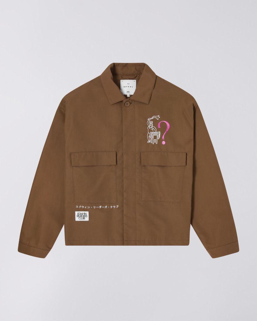 Oshino ERC Jacket marrone I034950 2ZG00 EDWIN 