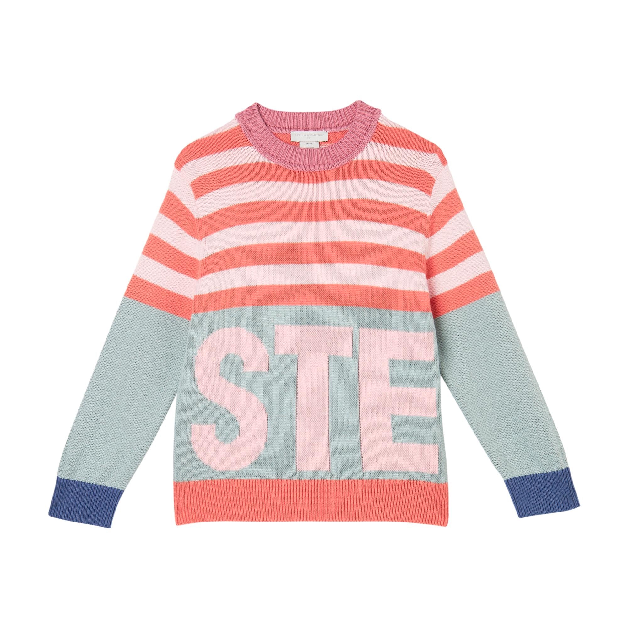 Maglione multicolor con logo TX9A50Z1528 999 STELLA MCCARTNEY 