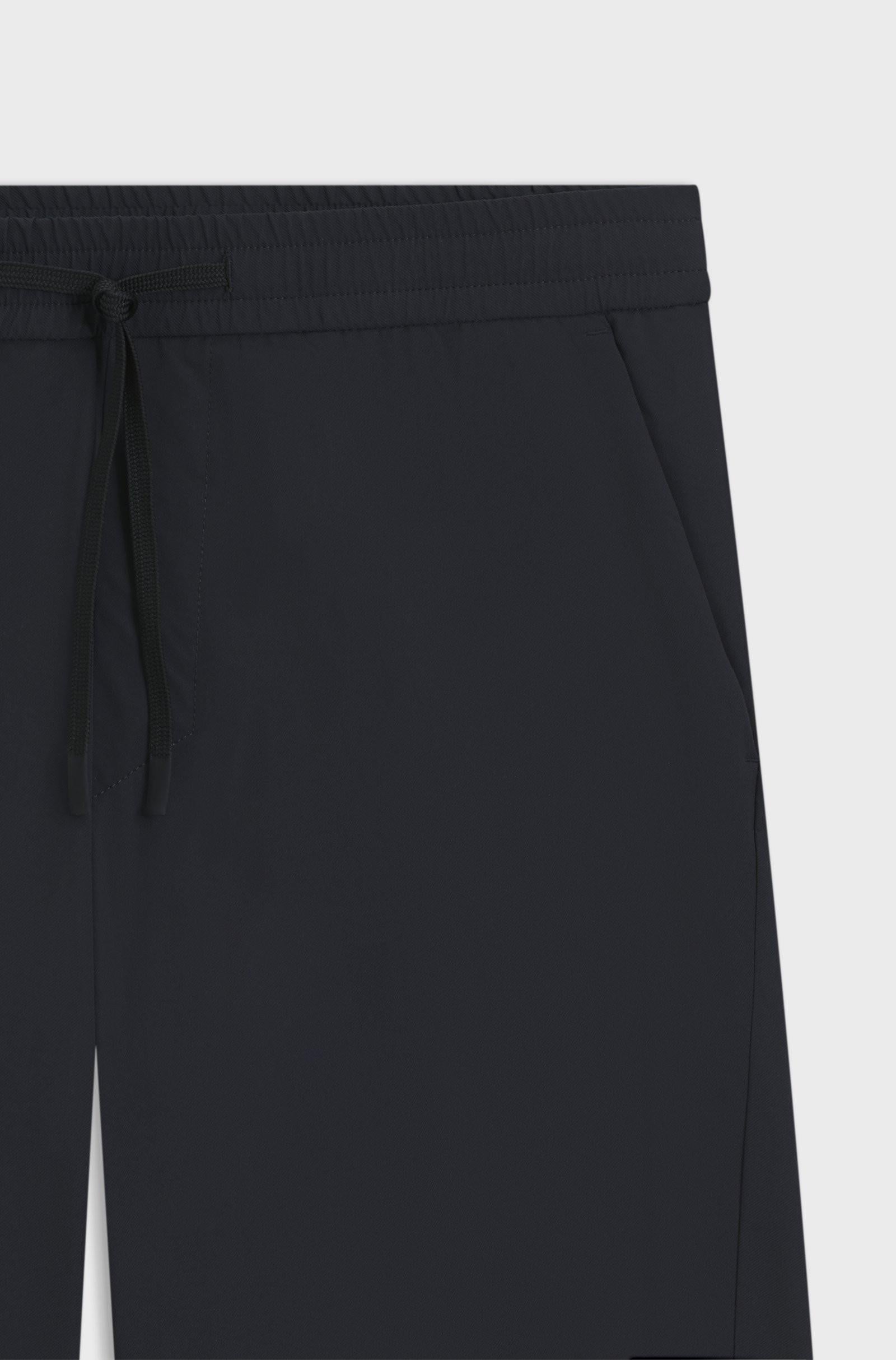 Shorts regular fit idrorepellenti in twill ad asciugatura rapida 50558953 402 BOSS 