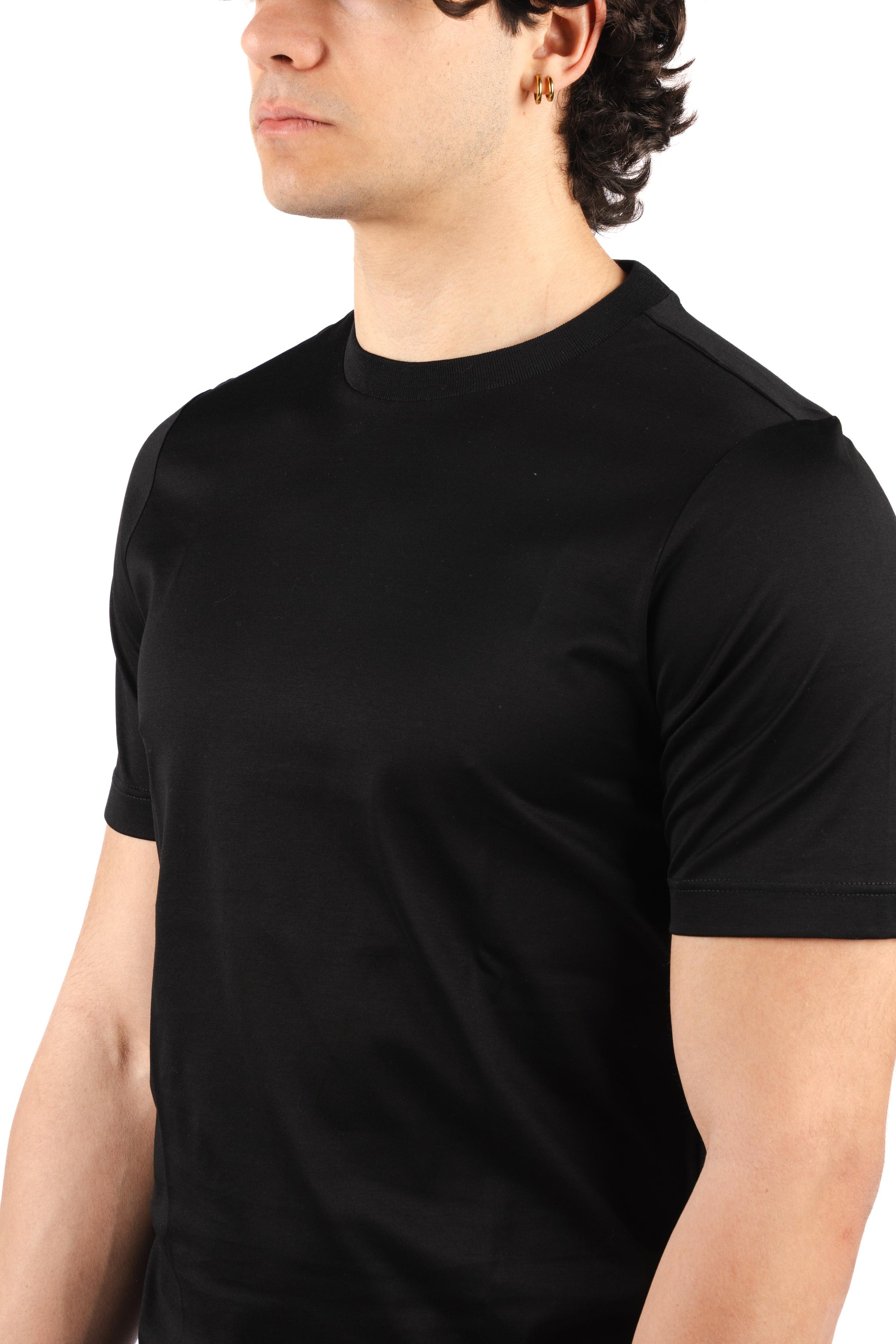 T-shirt in cotone mercerizzato 60196/74007 099 GRAN SASSO 